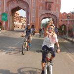 Radtour durch die Stadt Jaipur Pink Gate Old Jaipur City