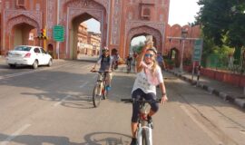 Jaipur City Fahrradtour, Eine Fahrradtour durch die alte „Rosarote Stadt“