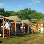 Schweizer Zelte auf dem Prakriti Farm Stay