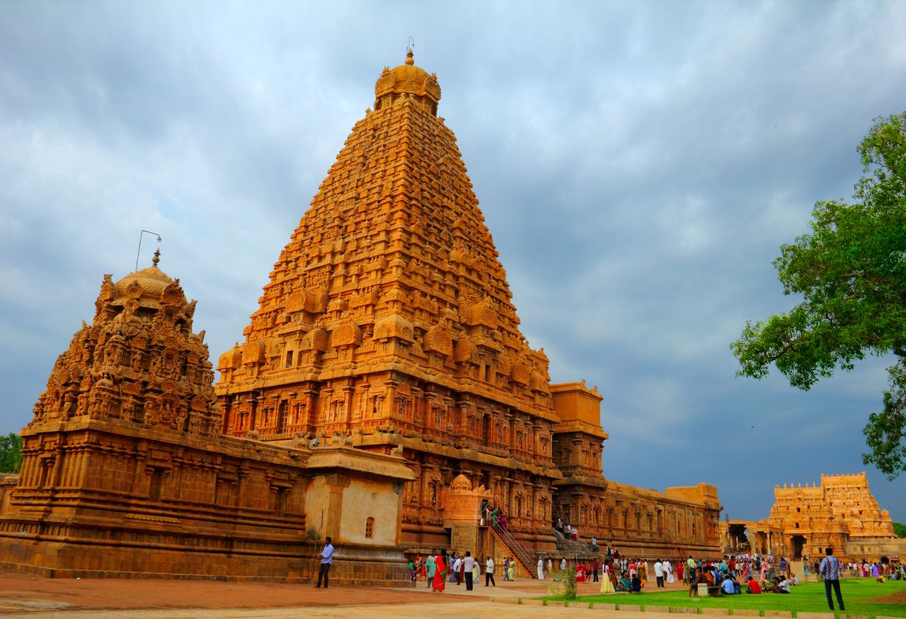 Brihadeshwara Temple in Tanjore