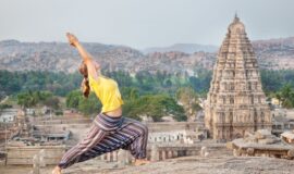 Biegen Sie es wie Yoga