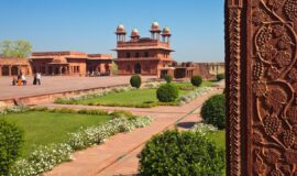 Fatehpur Sikri – der königliche Palast Komplex und der Jami Masjid (Moschee) Komplex