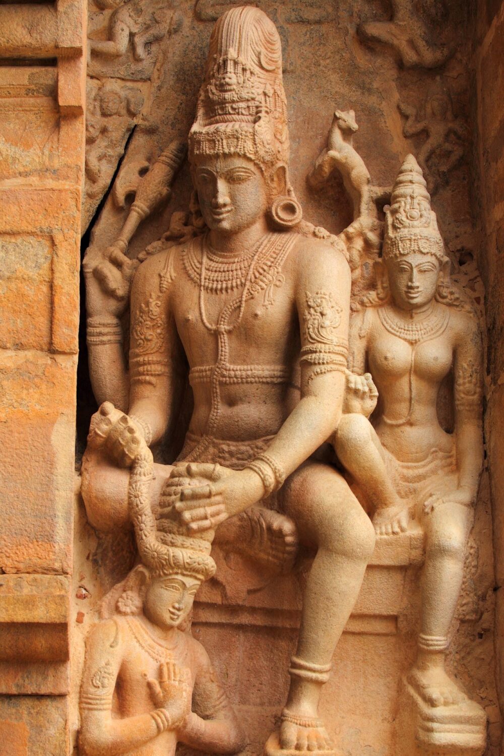 Ein Meisterwerk der Chola im Gangaikonda Cholapuram Tempel