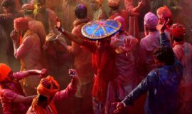 Holi Festival Indien Tour – März 2024 – Berühmtes Holi Farbfest in Vrindavan & Pushkar